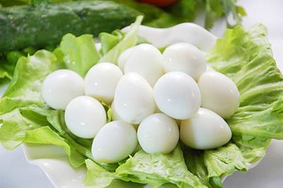 “动物人参”鹌鹑蛋的选用
